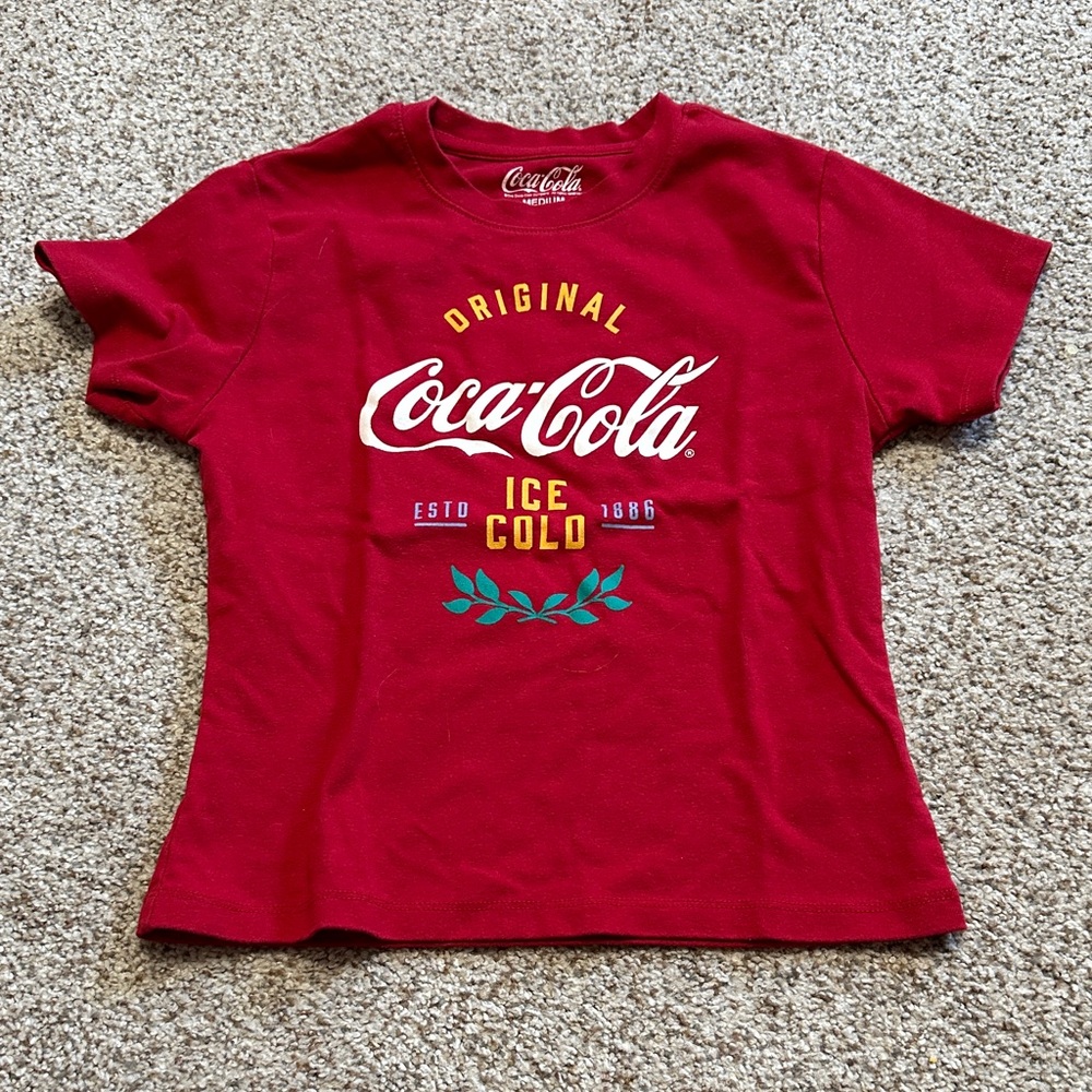 Coca Cola Original Red Crop Top